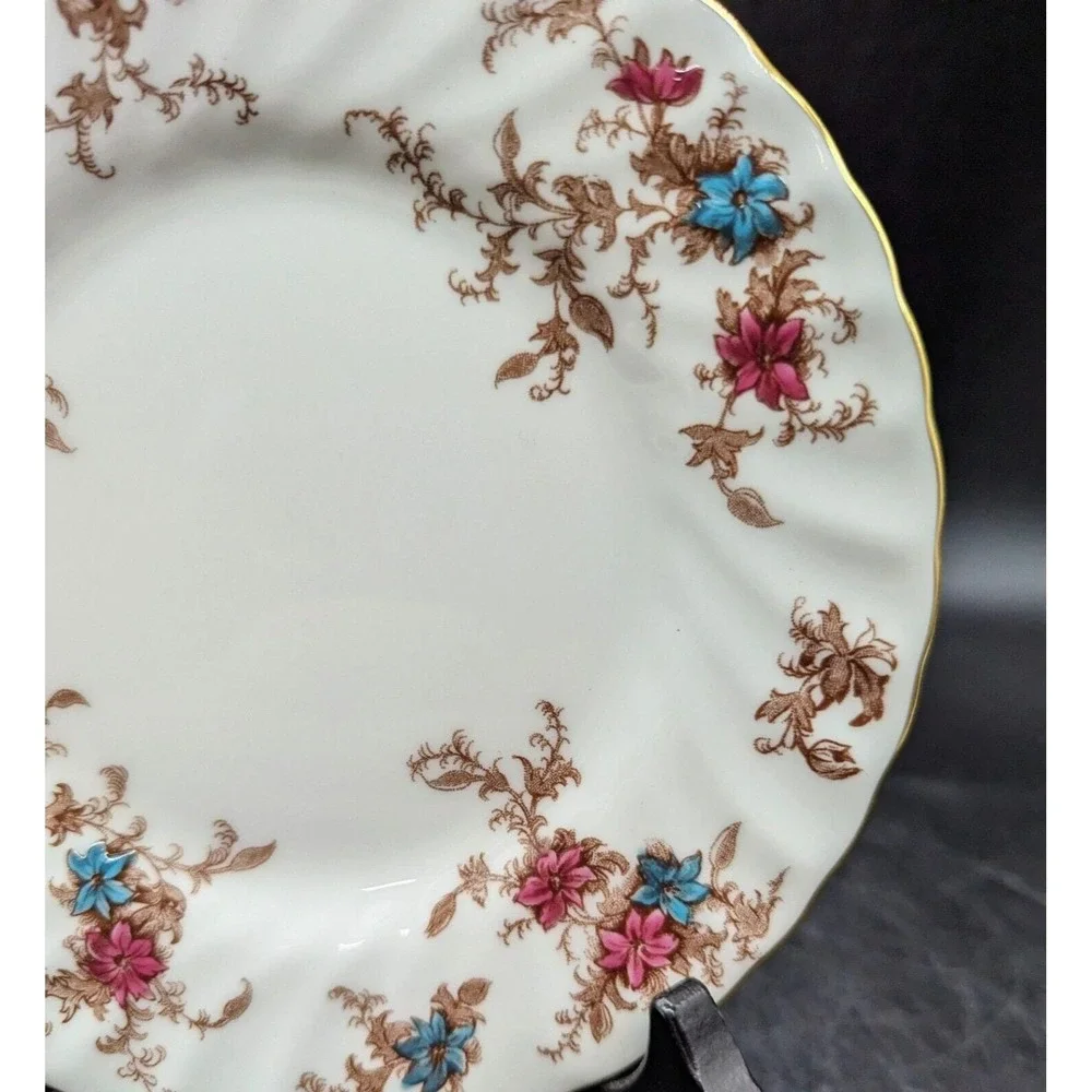 Vintage Minton Ancestral Gold Bread Butter‎ Plate 6.25